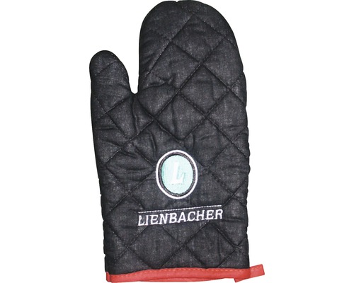 Lienbacher haard- en grillhandschoen, zwart