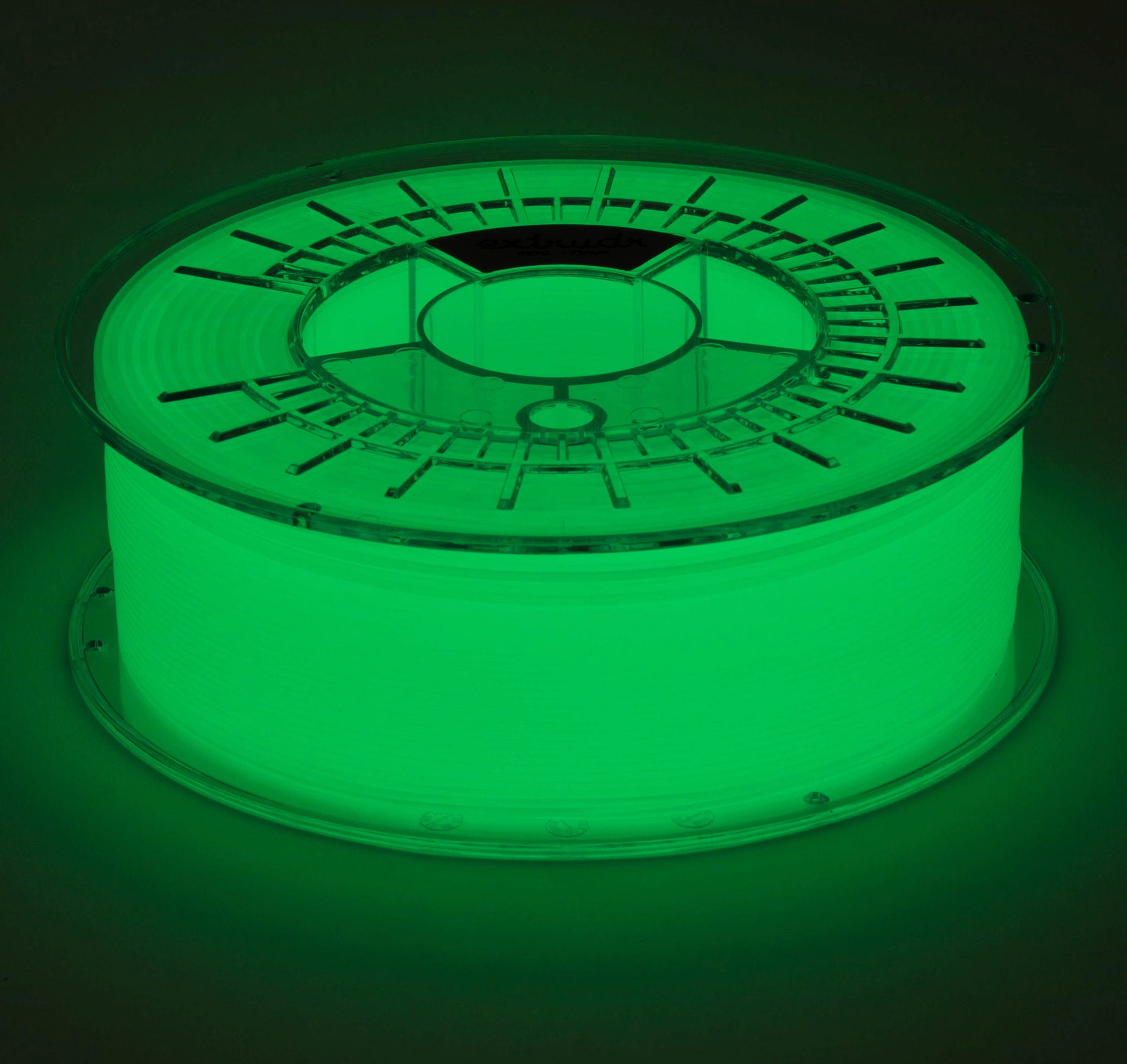 Extrudr  PETG Glow in the Dark, 1,75 mm / 800 g    Filament mit hervorragenden mechanischen Eigenschaften