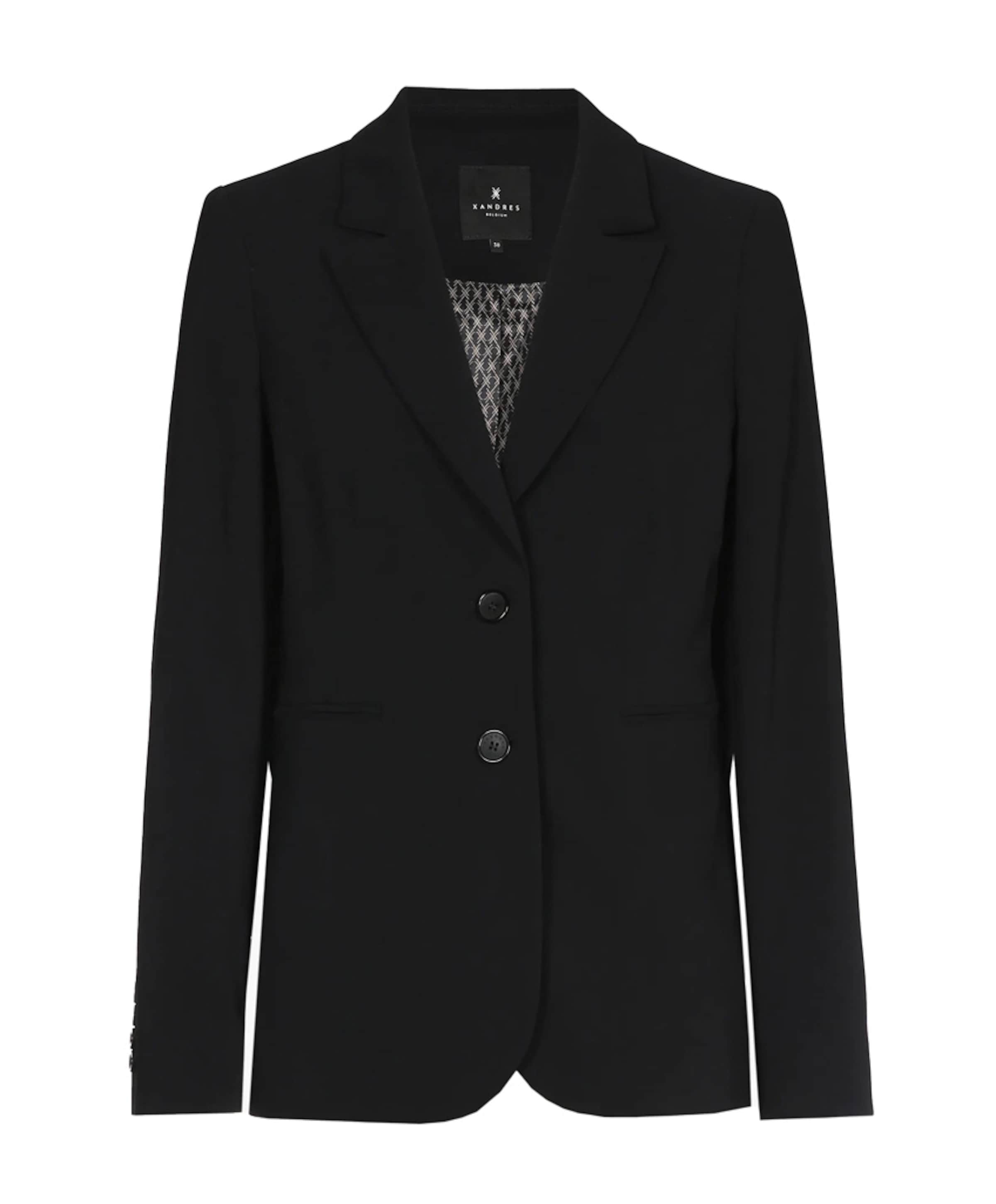 Xandres Dames blazer zwart