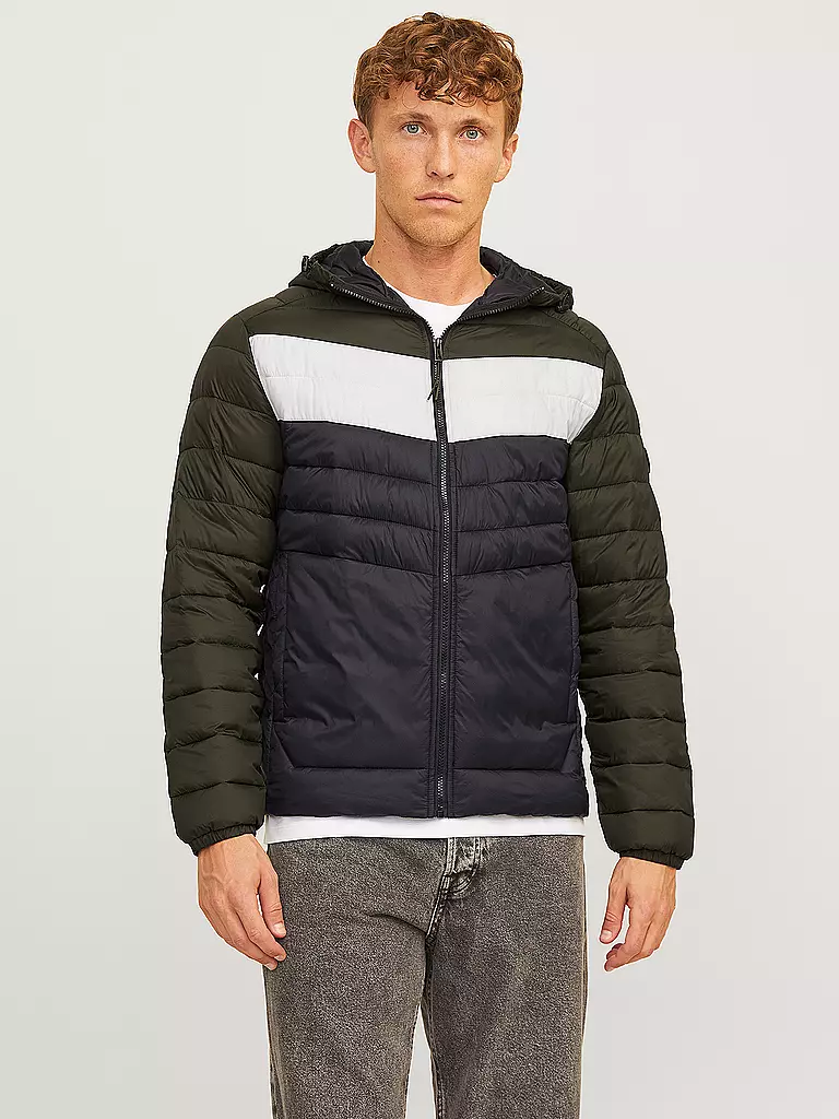 JACK & JONES Steppjacke JJESPRINT  schwarz