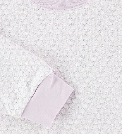 Joha Pullover - Strick - Pink/Elfenbein m. Muster