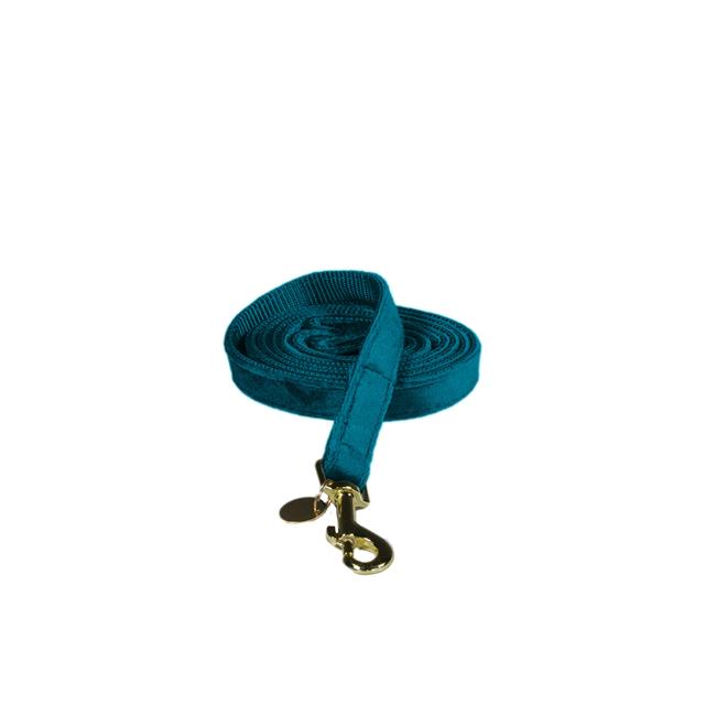 Hondenriem Kentucky Velvet 120cm Small Middengroen