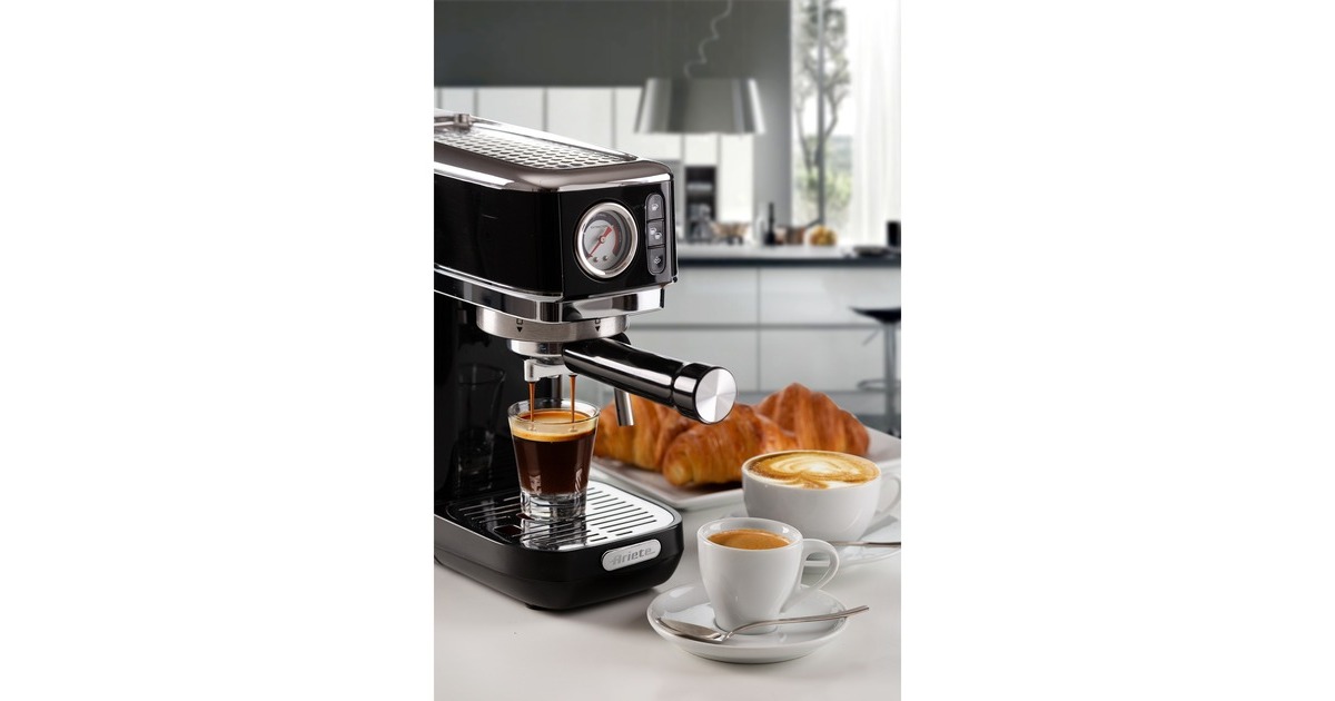 ArieteModerna Espresso Slim 1381/12 espressomachine  (Zwart)