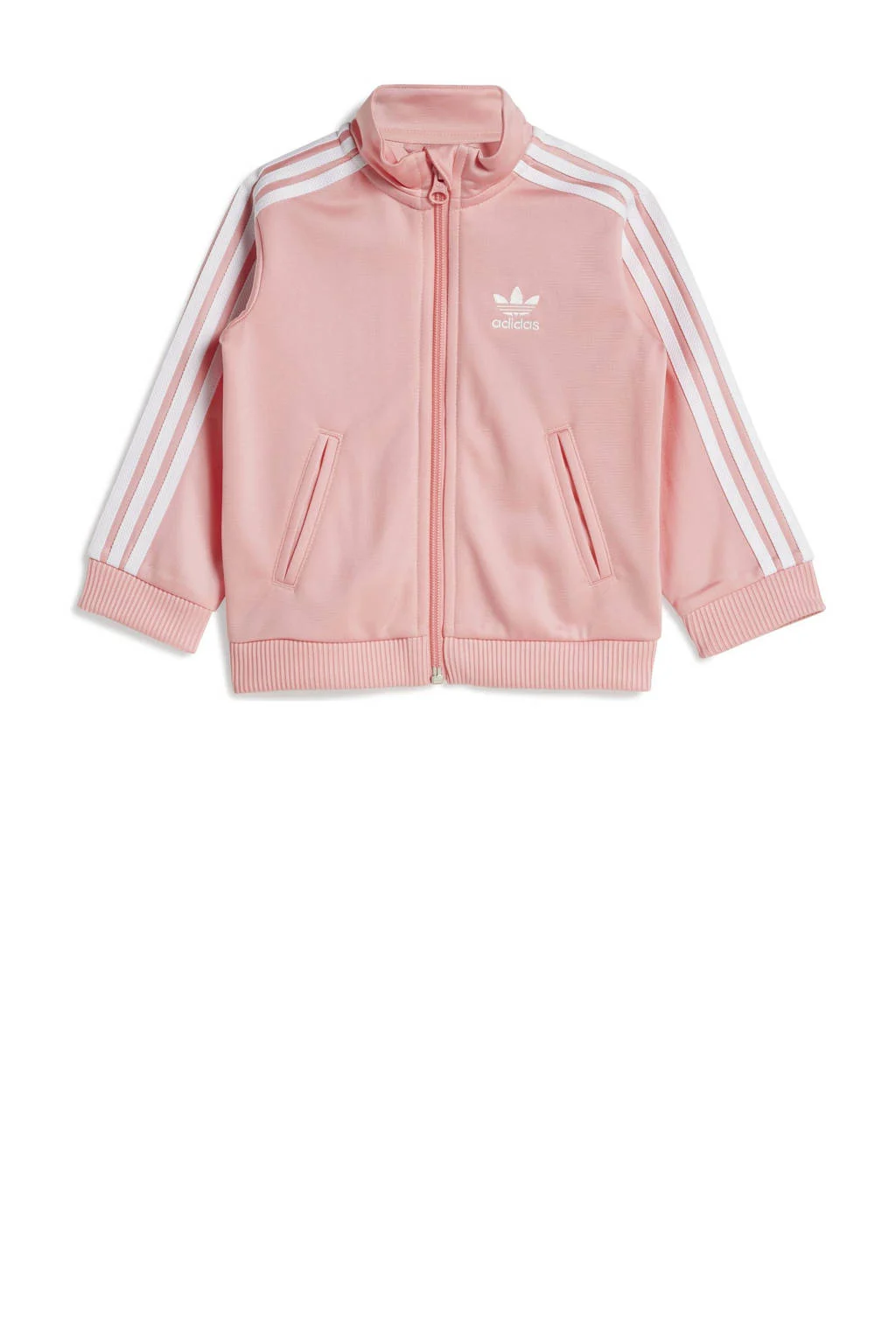 adidas trainingspak roze/wit