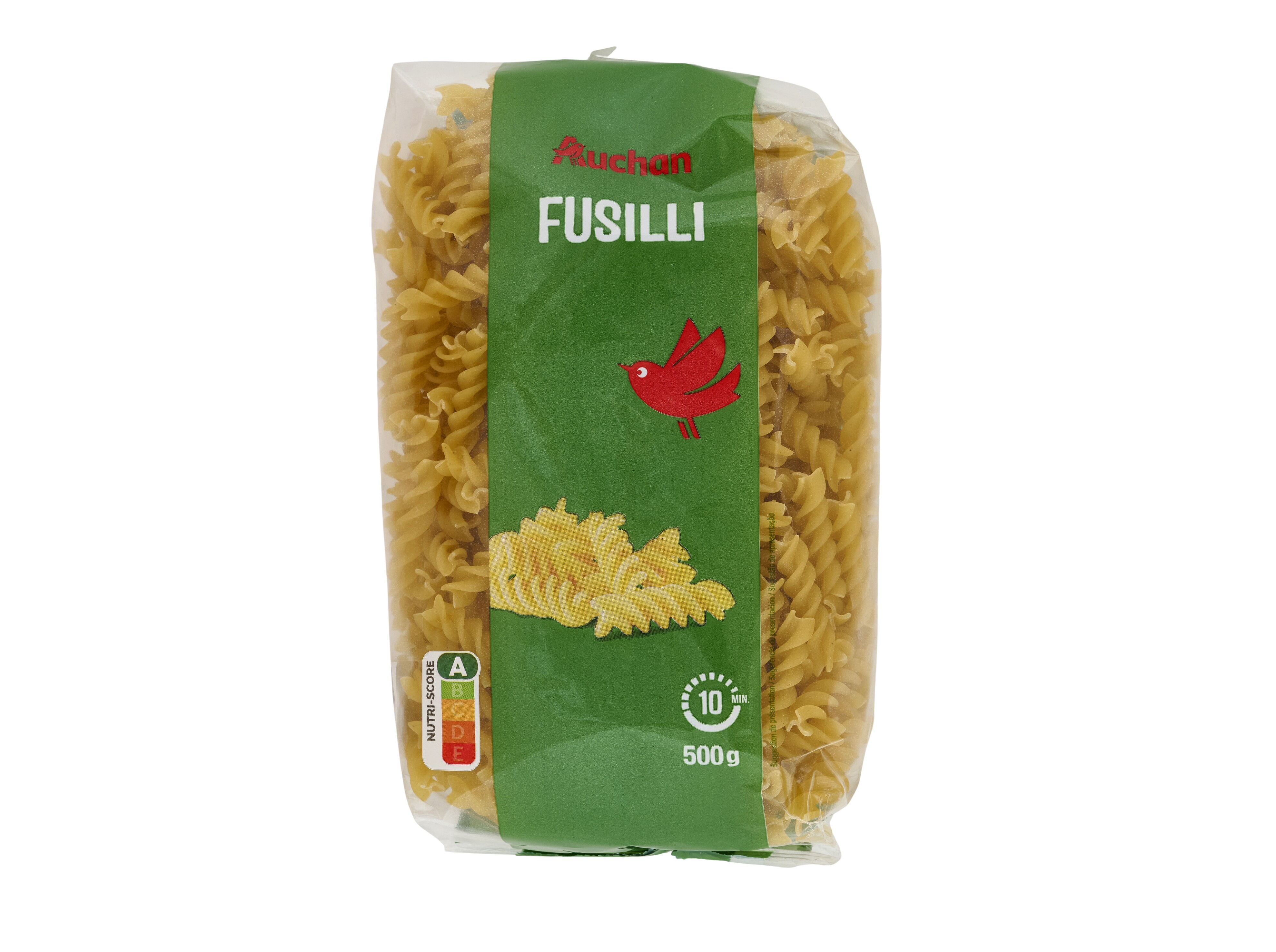 MASSA FUSILLI AUCHAN 500G