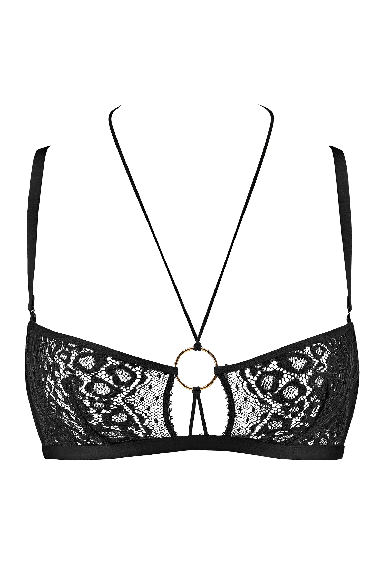 ILLUSION FAUVE - Soutien-gorge brassière | Noir