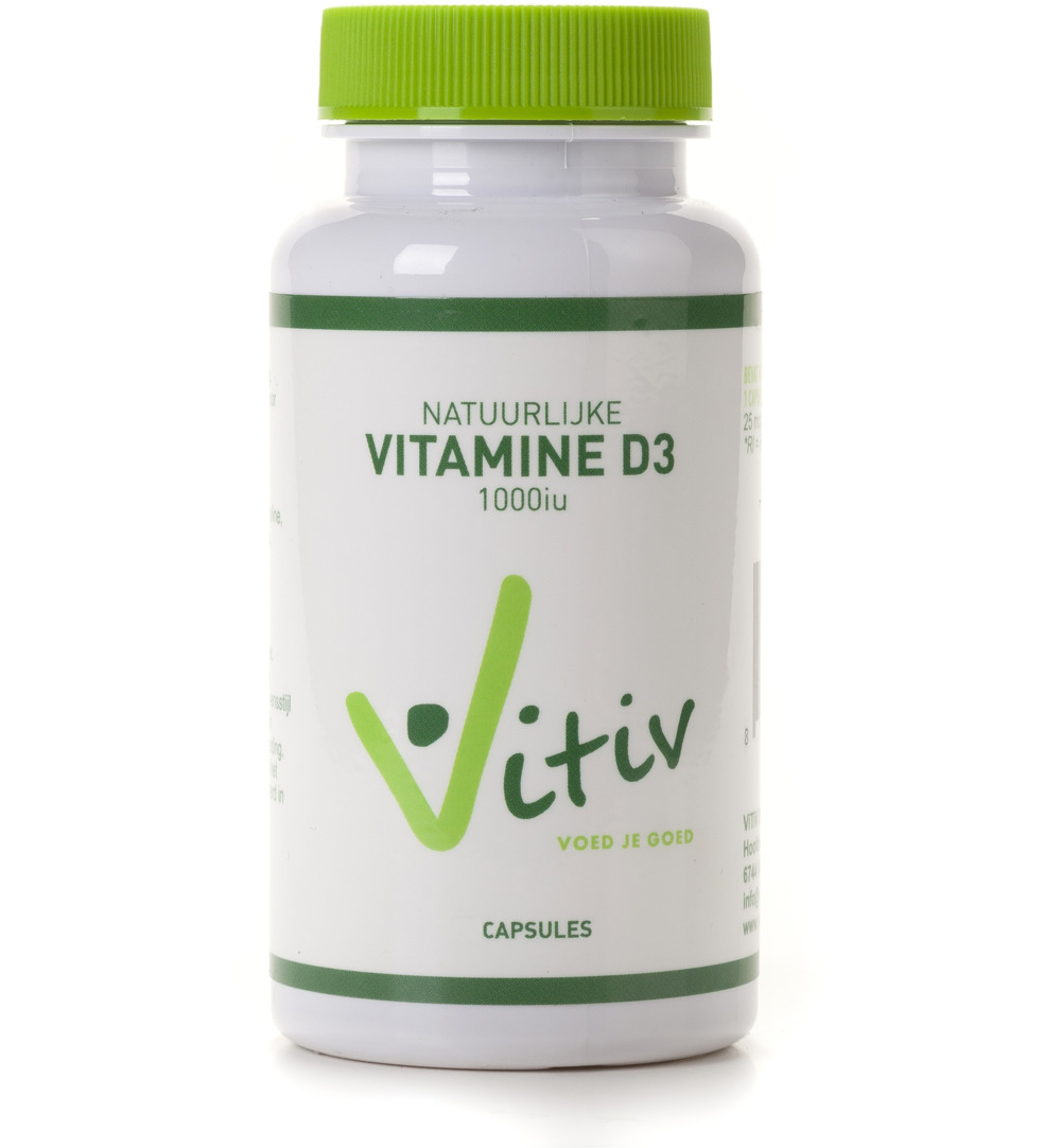 Vitiv Vitamine D3 1000Iu (360 capsules)