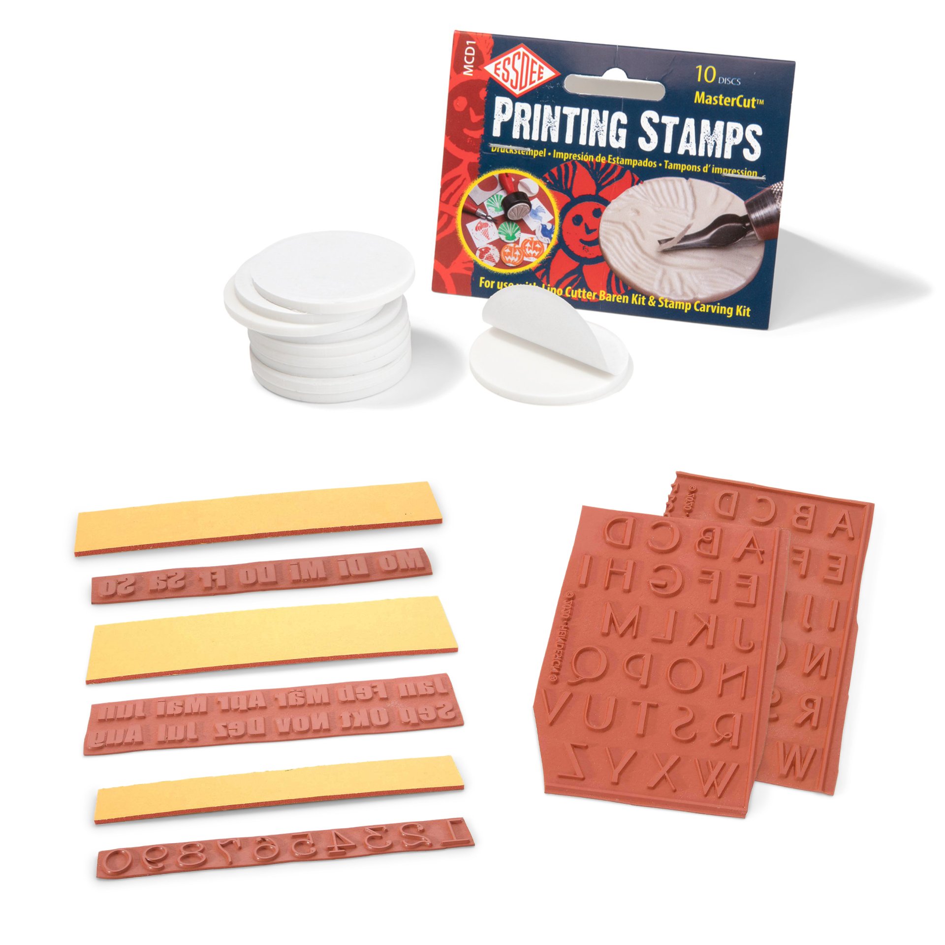 Themen-Stempelgummi Set, zur Selbstmontage