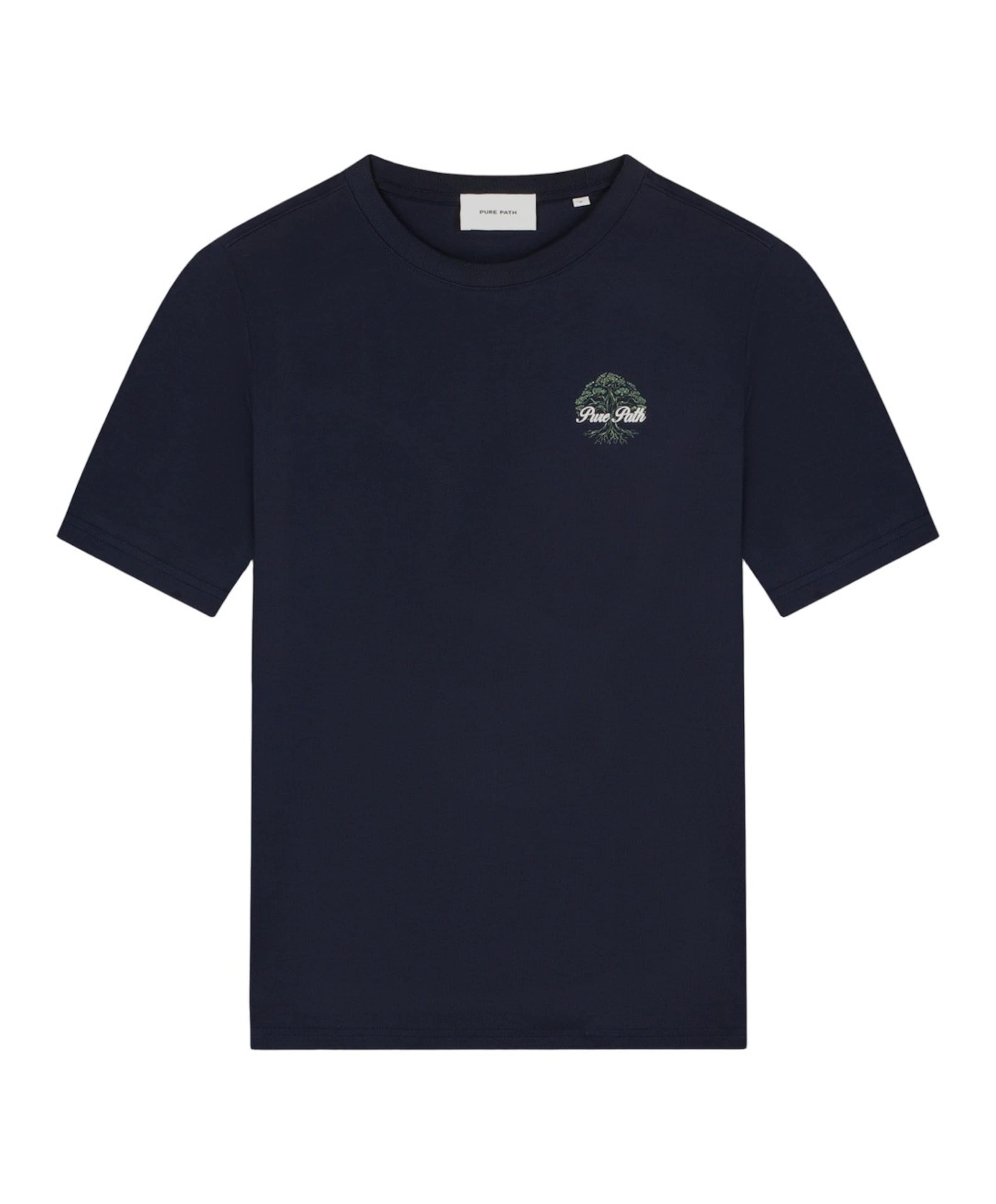 Pure Path Heren T-shirt blauw