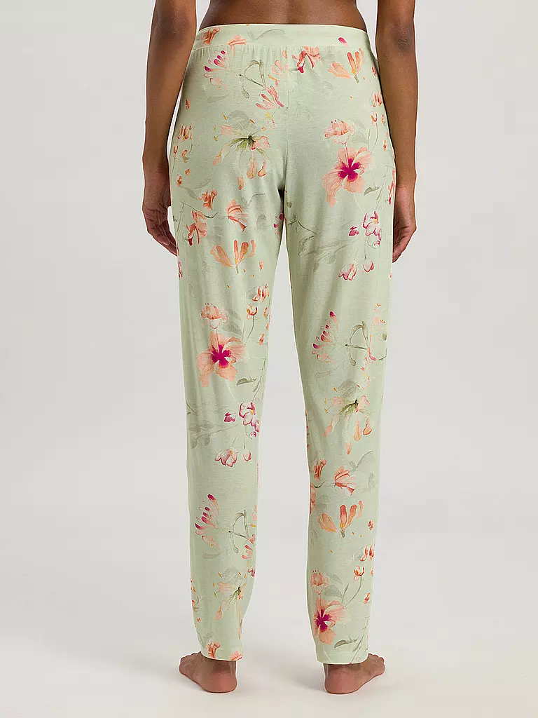 HANRO Pyjamahose SLEEP & LOUNGE hellgrün