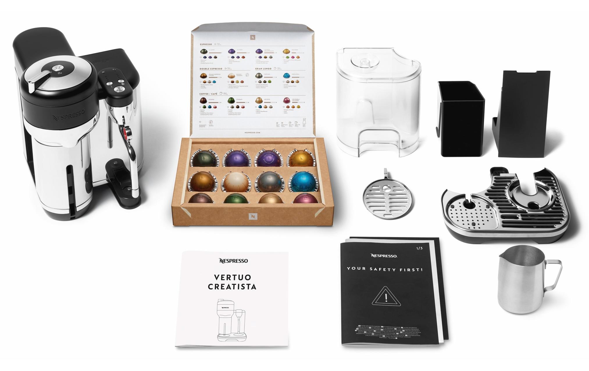 Kaffeemaschine Nespresso Vertuo Creatista Black Truffle<br>Nespresso-Kaffeemaschine
