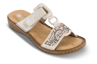 Rieker Sandal Hvid 608K2-40