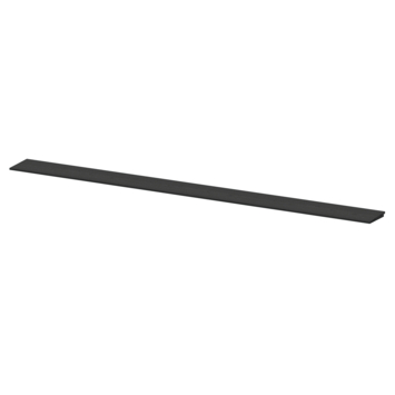 Zweeds rabat vurenhout antraciet ca. 2,7 x 19 cm, lengte ca. 240 cm