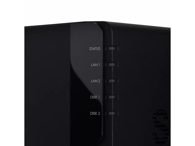 Synology Disk Station DS224  - NAS-server - RAID 0, 1, JBOD - RAM 2 GB - Gigabit Ethernet - iSCSI support