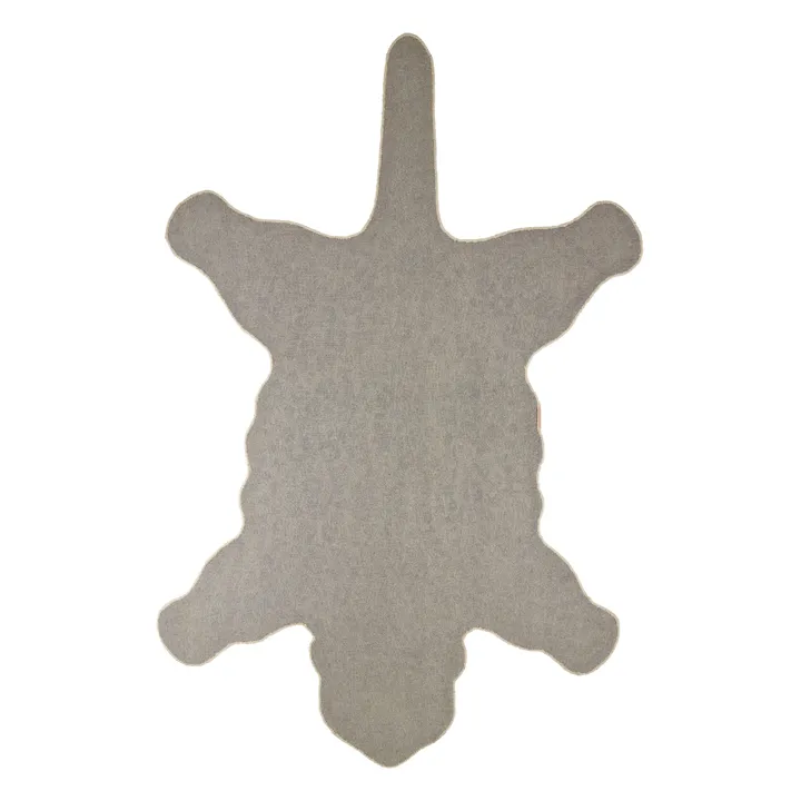 Doing Goods Tapis léopard Loony en laine | Marron