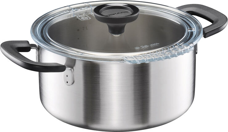Fiskars FF gryde 3,0 l Stål