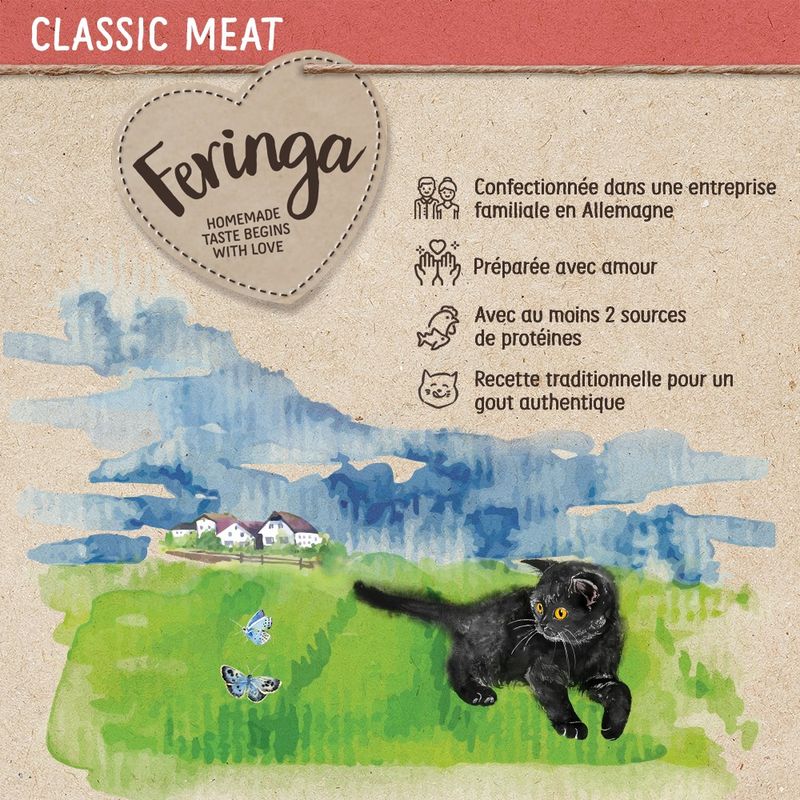 Lot Feringa Kitten 12 x 200 g pour chaton