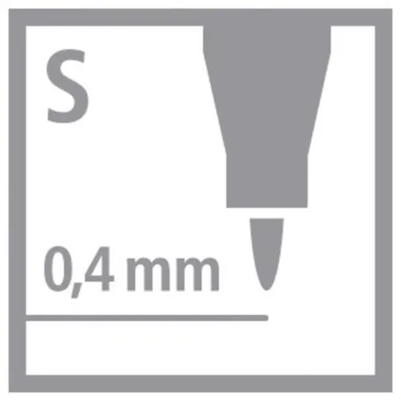Permanent-Marker - STABILO Write-4-all - superfein - 4er Pack - blau, rot, grün, schwarz
