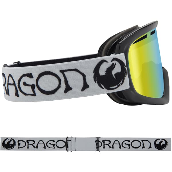 Masque de ski DRAGON D1 OTG CLASSICGREY/LLGOLDION+LLLTROSE