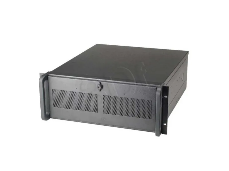 Chieftec UNC-410S-B - Rack-monterbar 4U - ATX - ingen strømforsyning - sort - USB