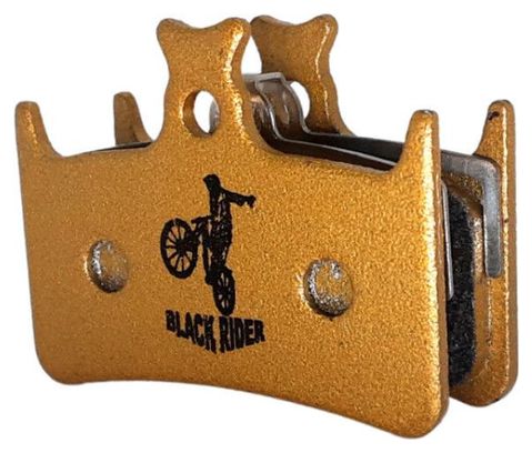 Paires de Plaquettes BLACK RIDER pour HOPE E4 Céramique 