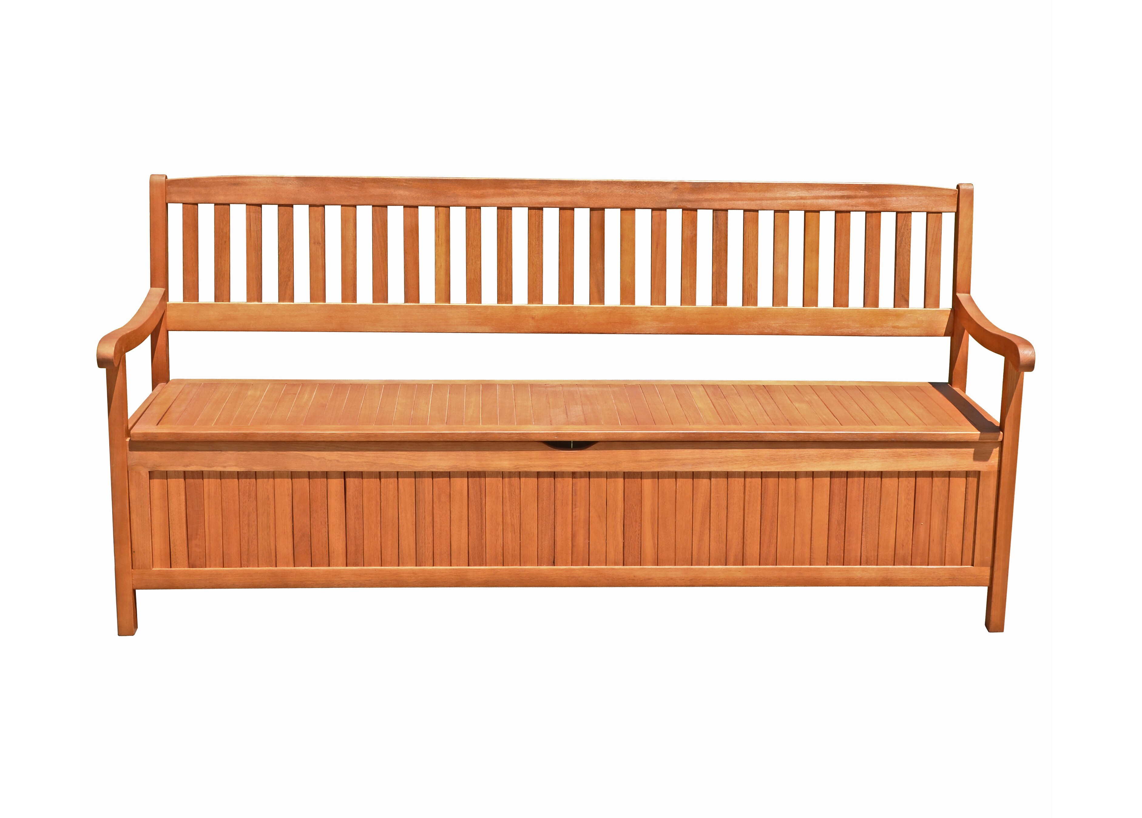 Garden Pleasure Gartenbank Houston 4-Sitzer mit Staufach