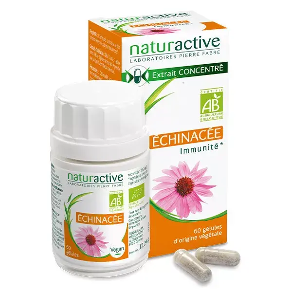 Naturaactive Equinácea Orgânica - Defesas Naturais - 60 cápsulas