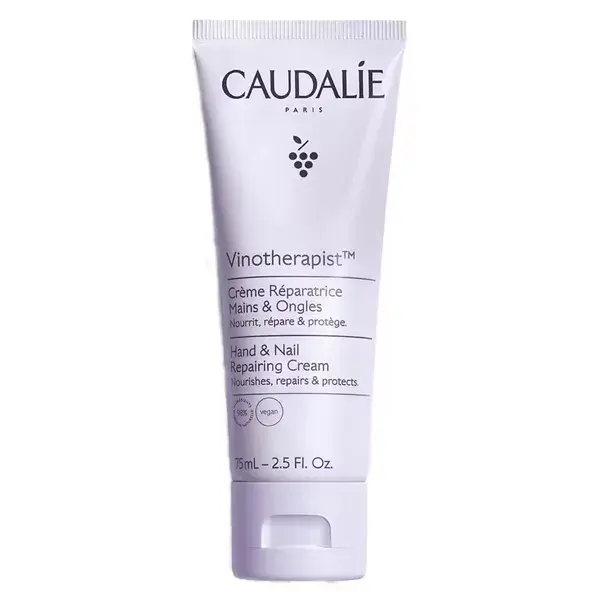 Creme reparador para mãos e unhas Caudalie Vinotherapist 75ml