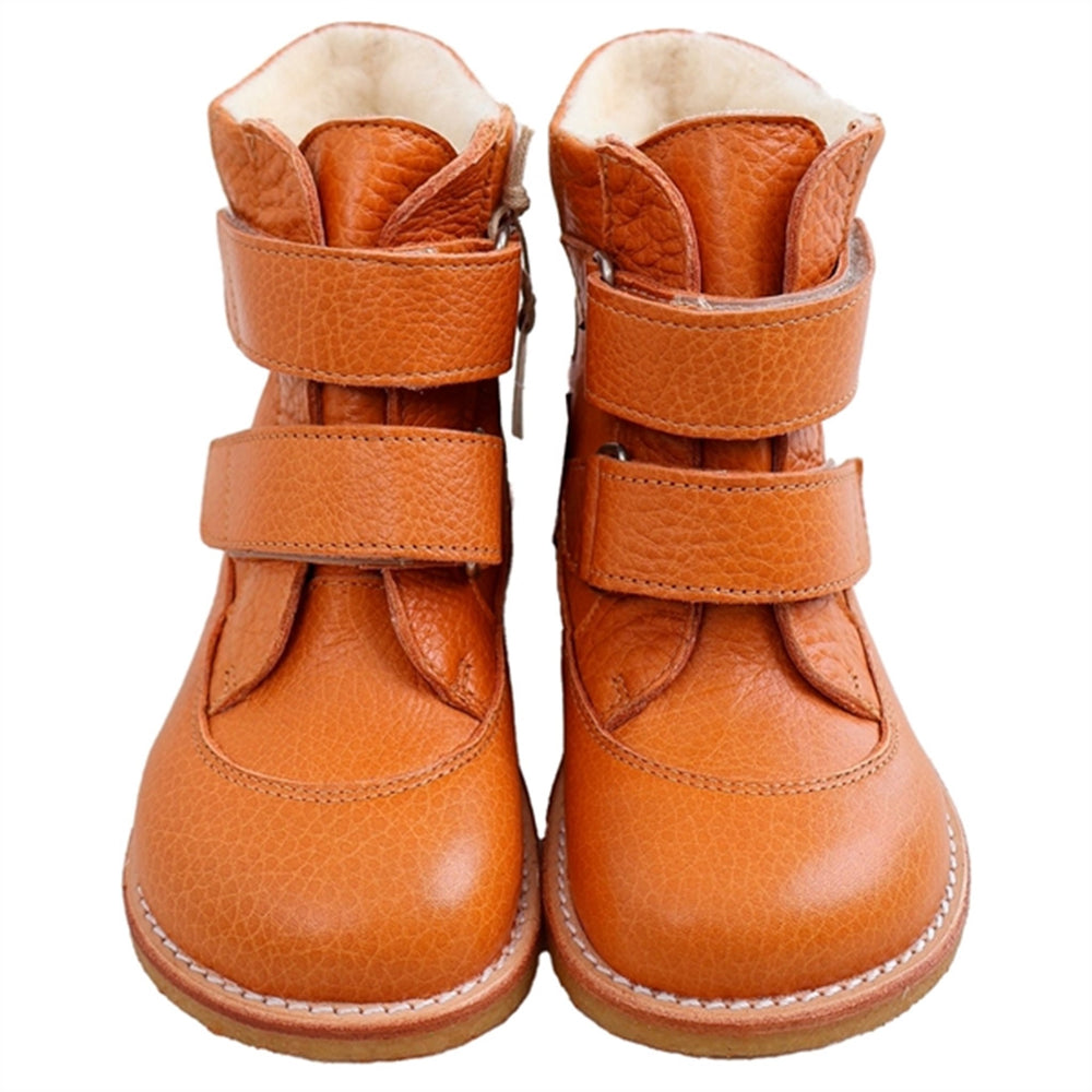 Tex-Støvle Med Velcrolukning Golden Camel