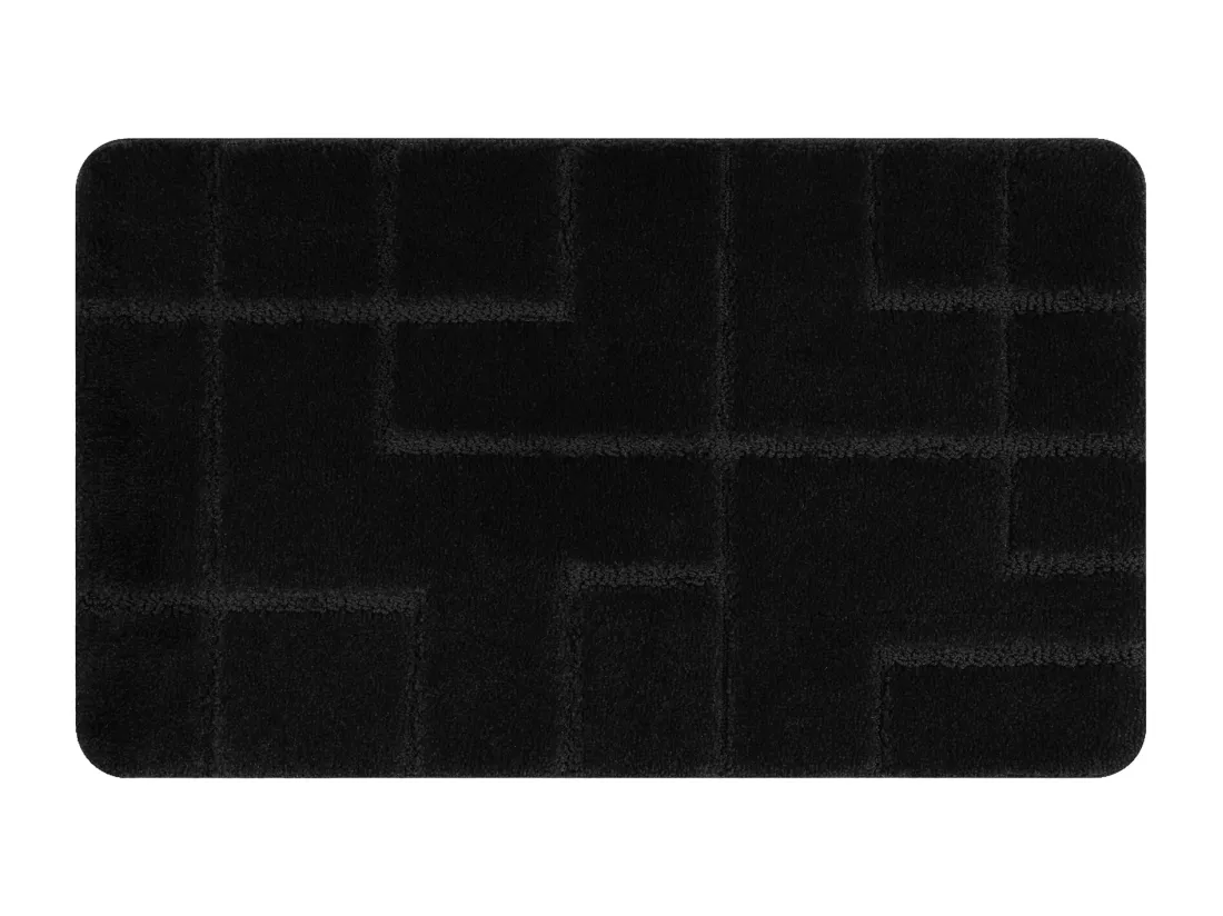 Tapis de salle de bain SUPREME LINES, lignes, antidérapant, doux - no 50x80 cm