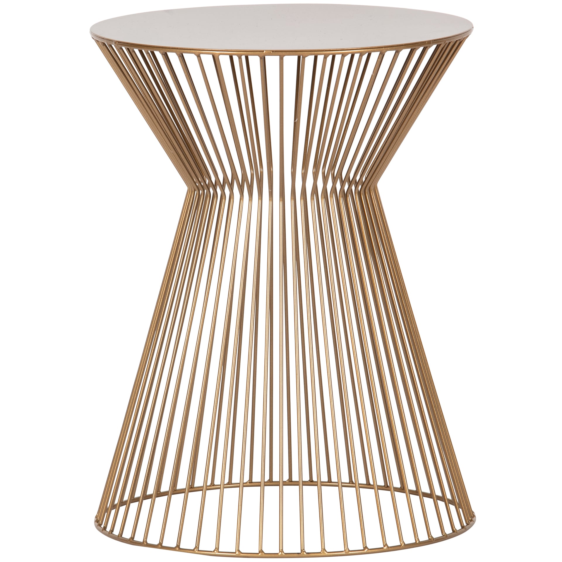 Beistelltisch SUUS Ø 35 cm goldfarbig