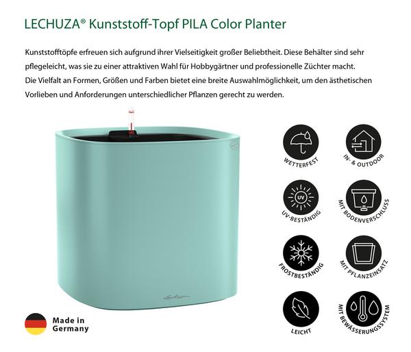 LECHUZA® Kunststoff-Topf PILA Color Planter,