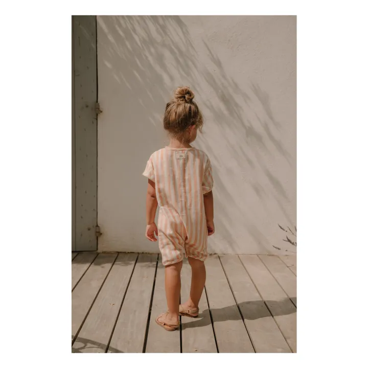 Studio Bohème Combishort Bebecito Rayée | Rose