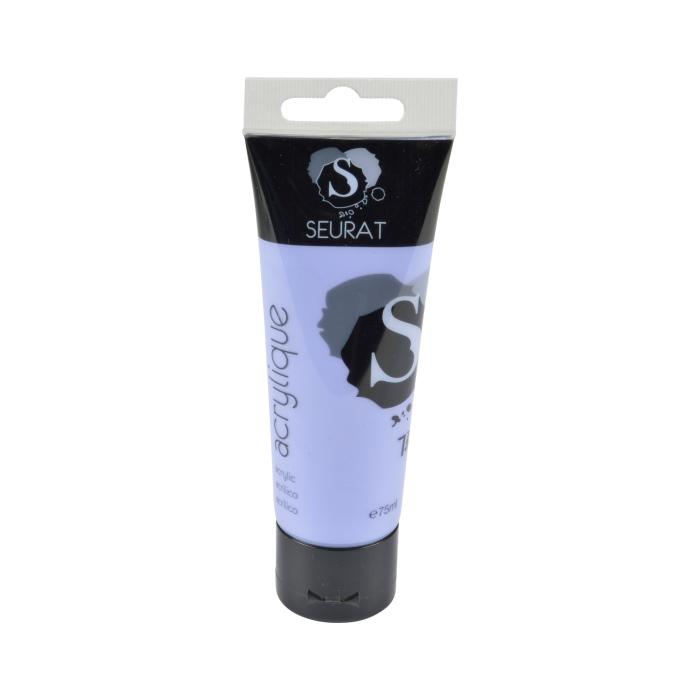PEINTURE ACRYLIQUE TUBE 75ML VIOLET PASTEL