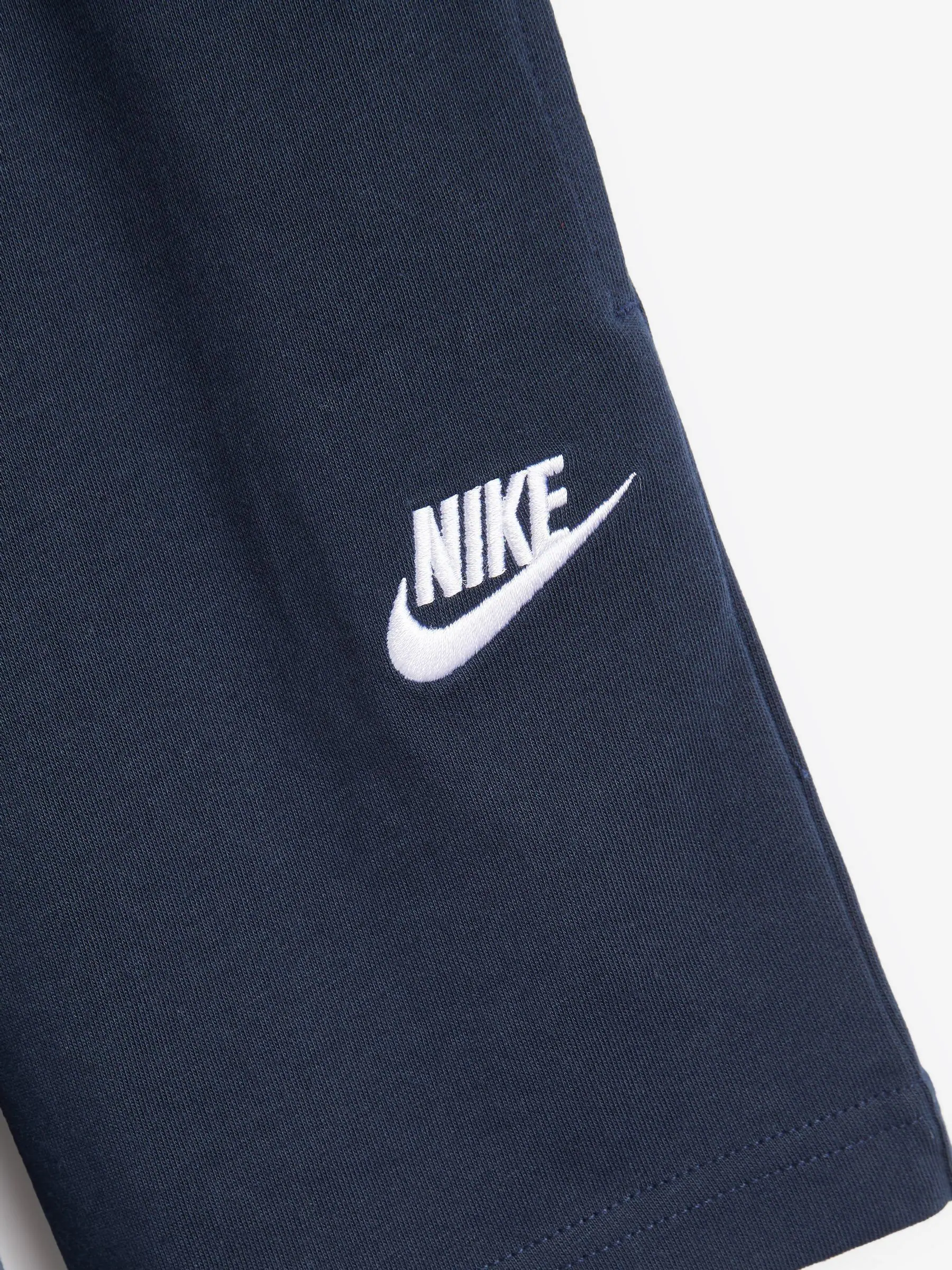 Marineblauw - Nike Club short voor kleine kinderen
