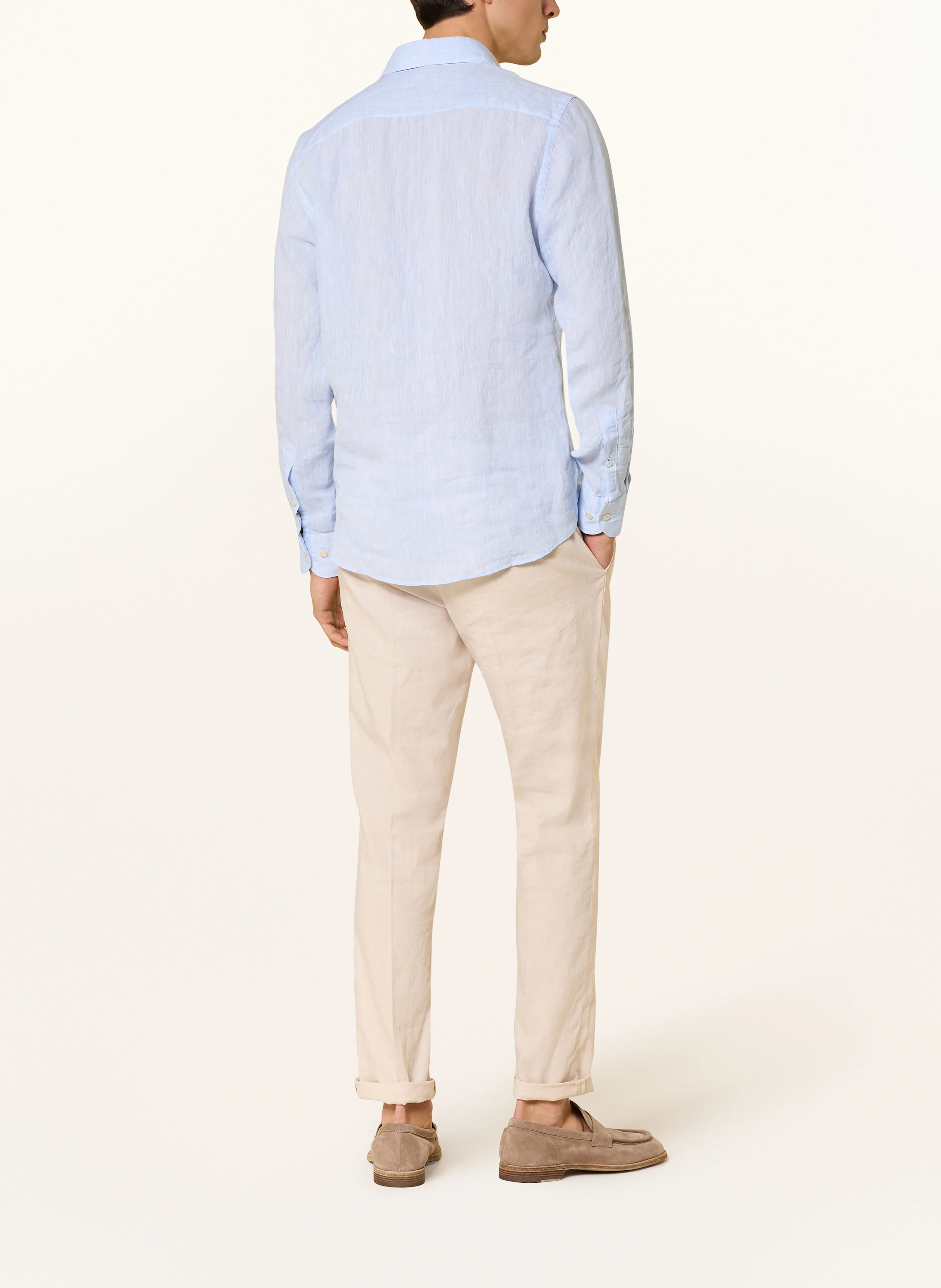PROFUOMO Leinenhemd Slim Fit