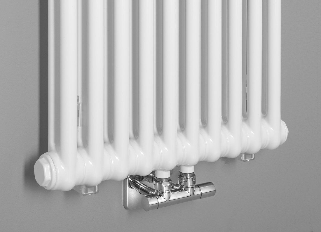 Sapho Fede handdoekradiator mat wit 49x150cm 1071W