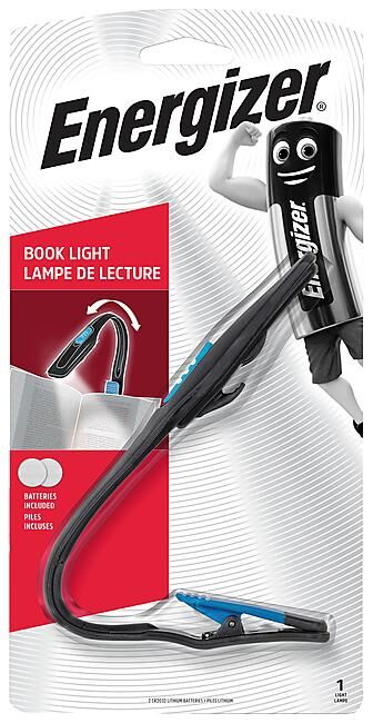 ENERGIZER - LAMPE LISEUSE BOOKLITE + PILES