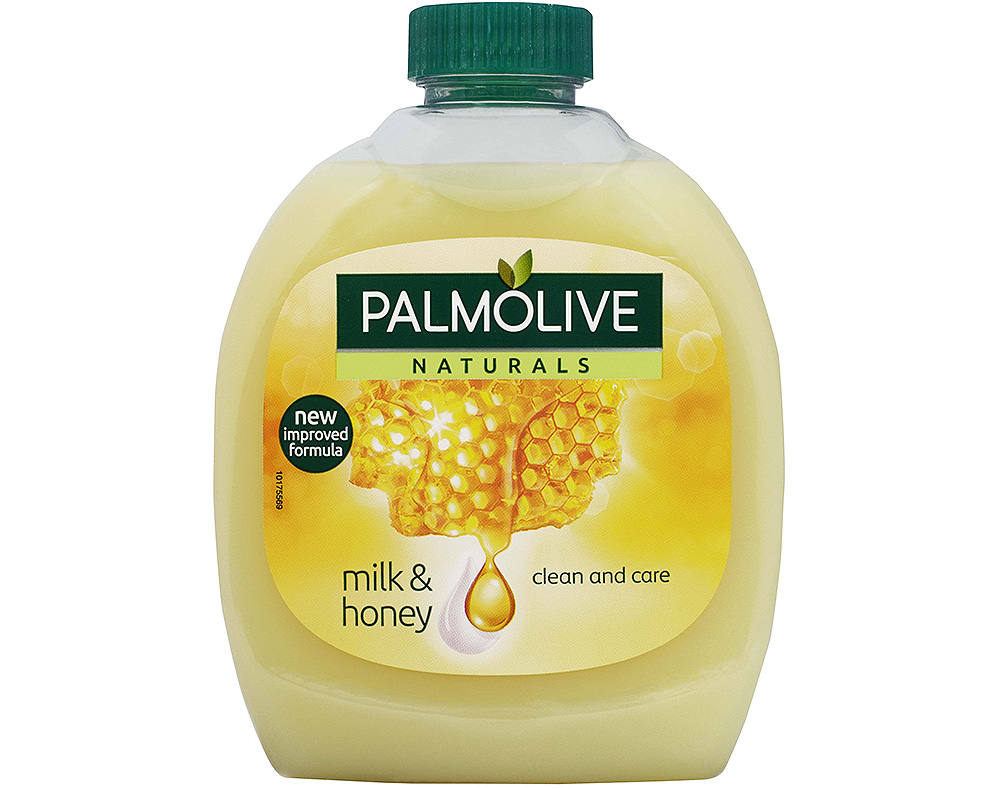 SABONETE PALMOLIVE LÍQUIDO RECARGA LEITE E MEL 300ML