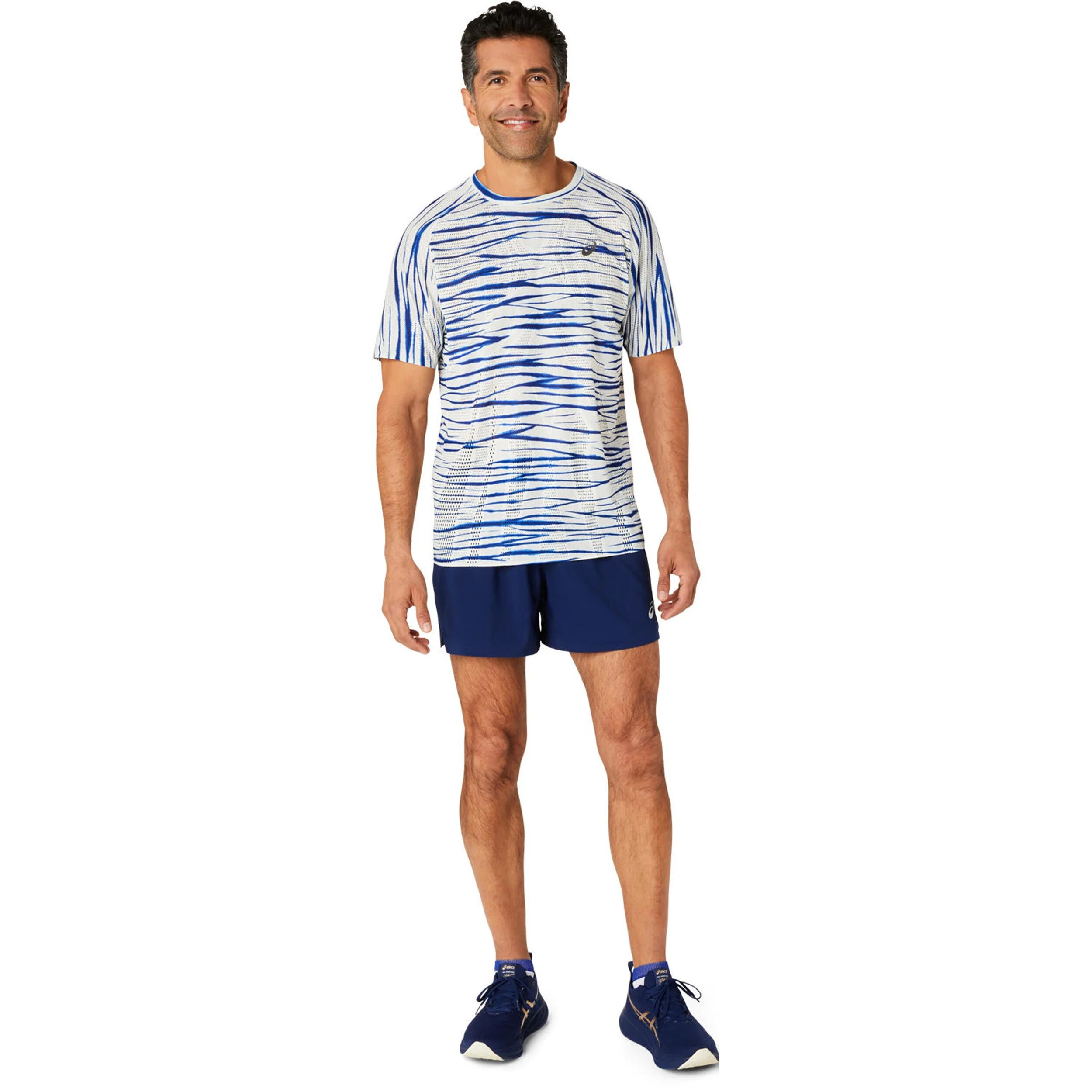 ASICS Road 5In Short De Running Hommes - Bleu