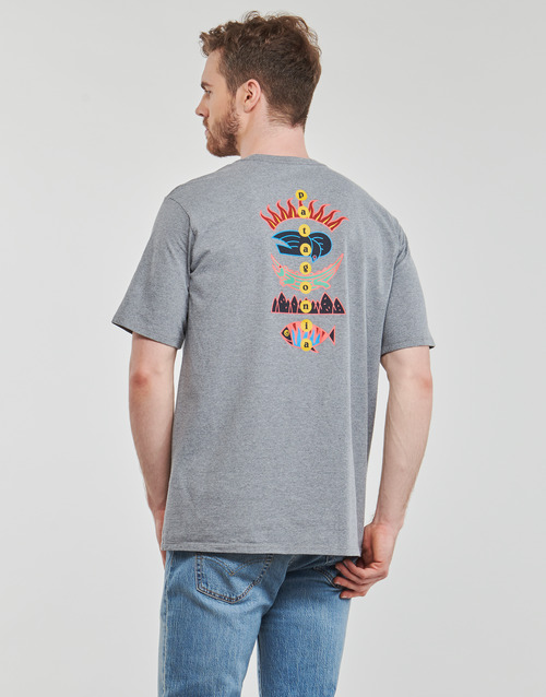 Patagonia - M'S FITZ ROY WILD RESPONSIBILI-TEE - Gris