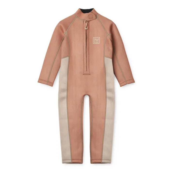 Liewood Combinaison Anti-UV Maverick | Rose pêche