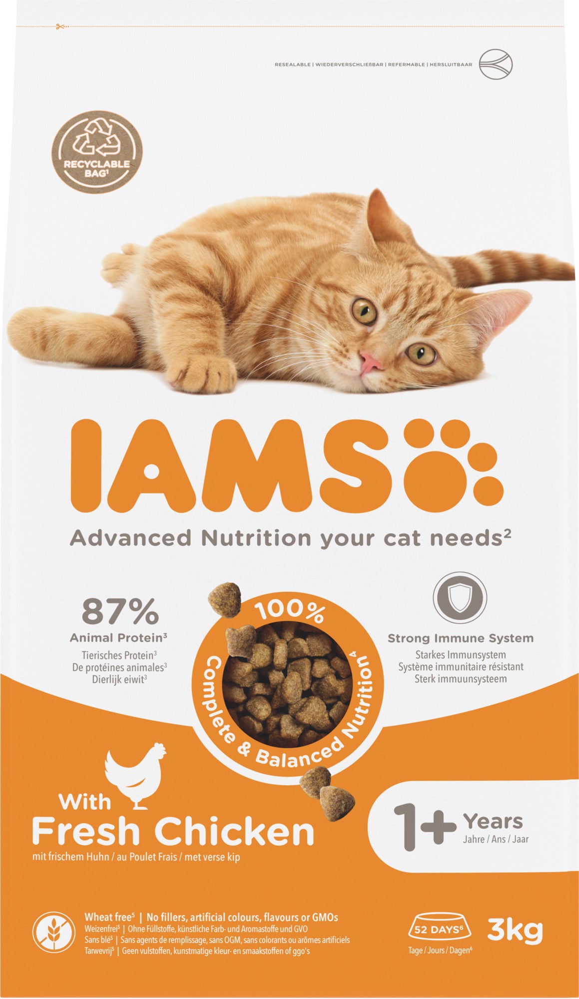 IAMS for Vitality verse kip adult 3 kg