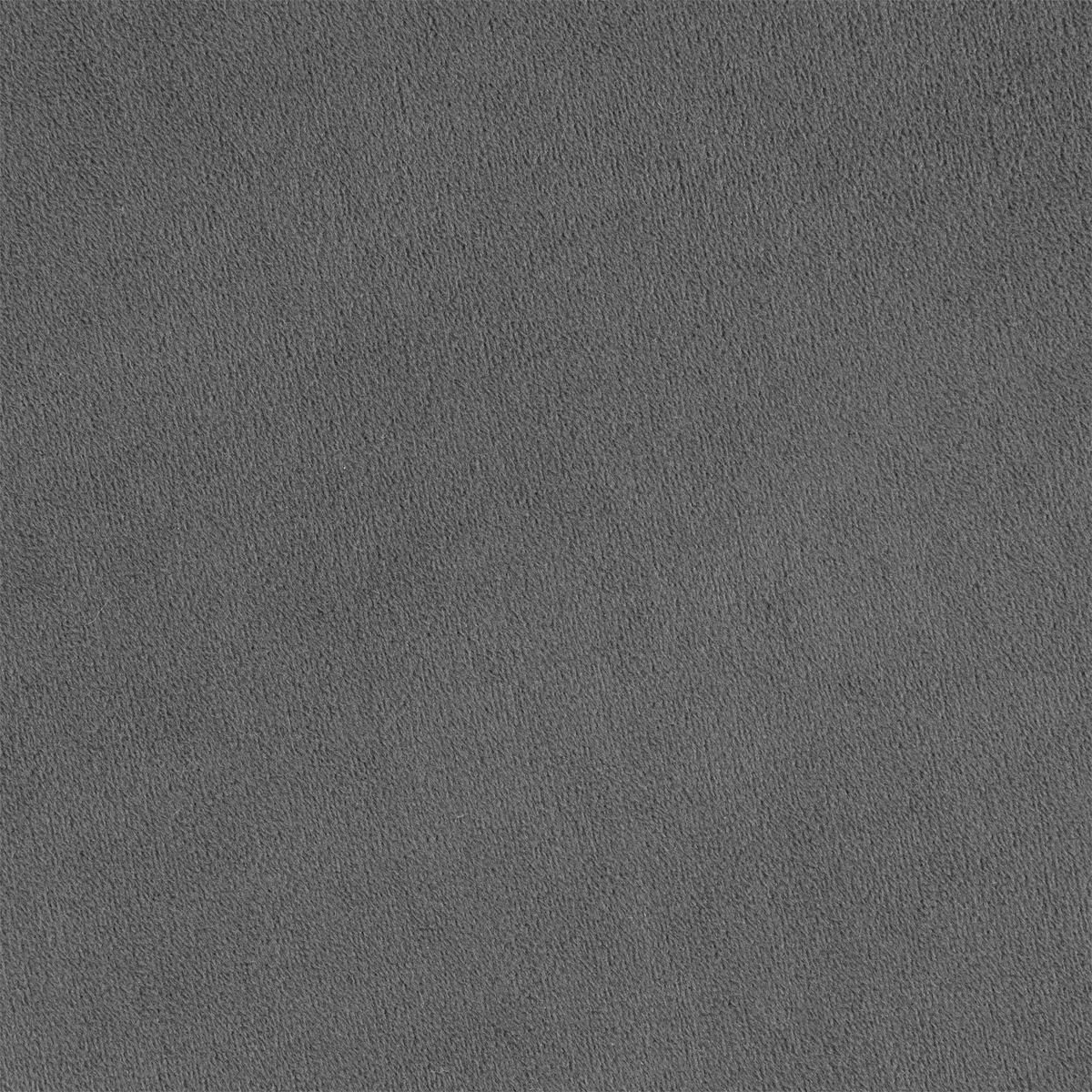 BANC COFFRE VELOURS SOLARO GRIS D.100X40CM