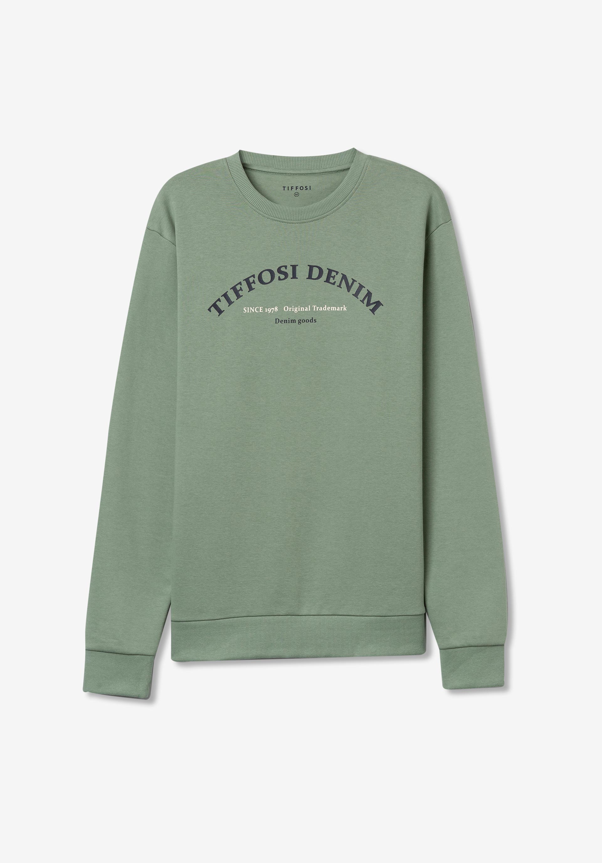 Sweatshirt com Estampado Frontal