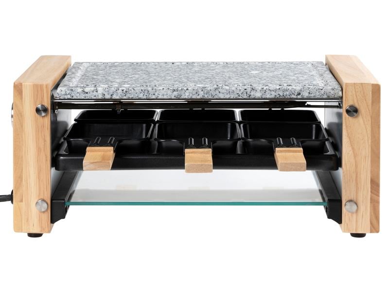 FURBER Racletteofen Festa 6 Personen 900 W Mit Tischgrillfunktion