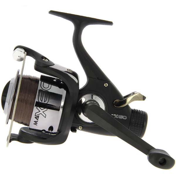 Moulinet Débrayable Angling Pursuits Max 'Carp Runner', garni de nylon en 8lb