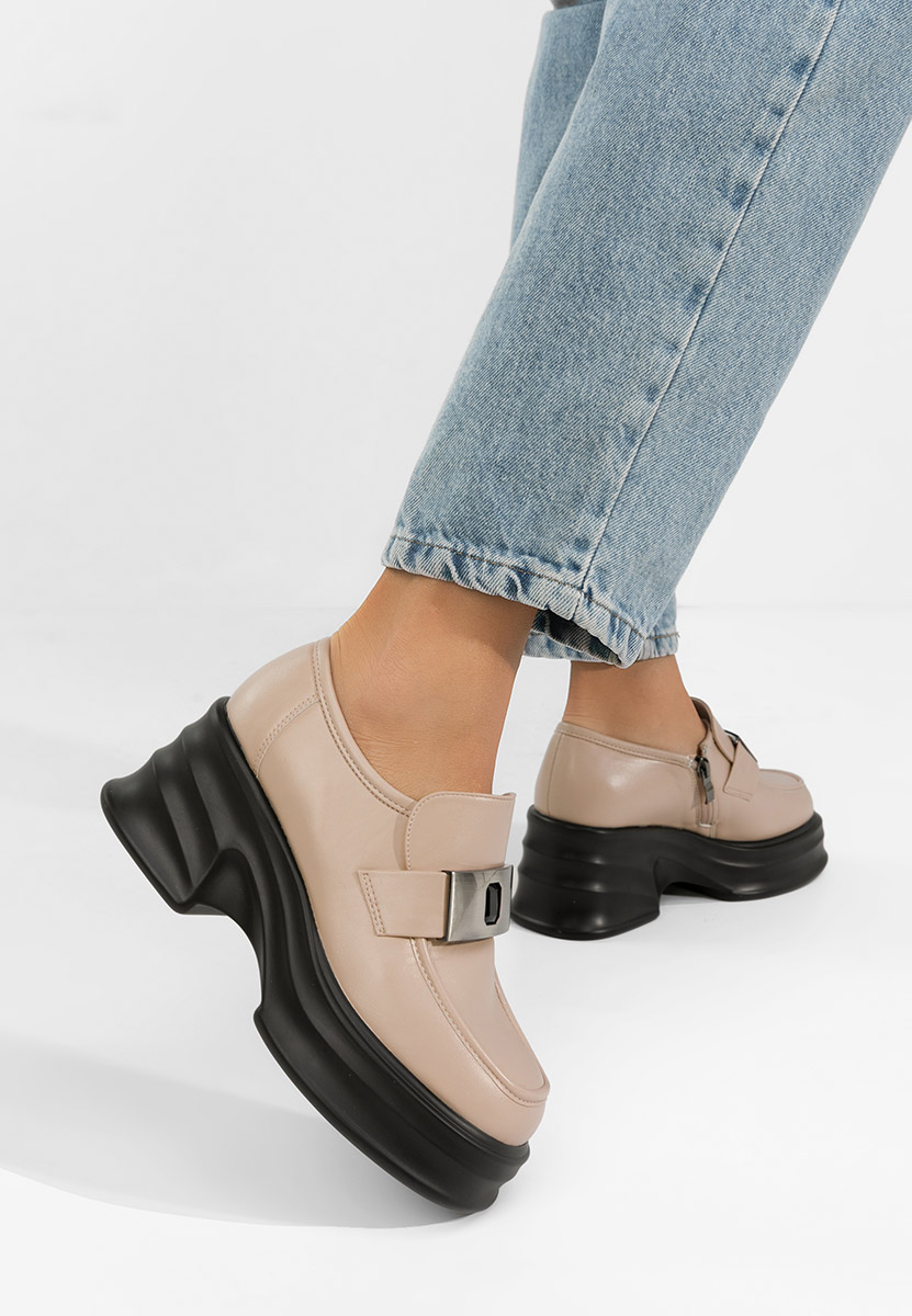 Chaussures casual femme beige Esmara