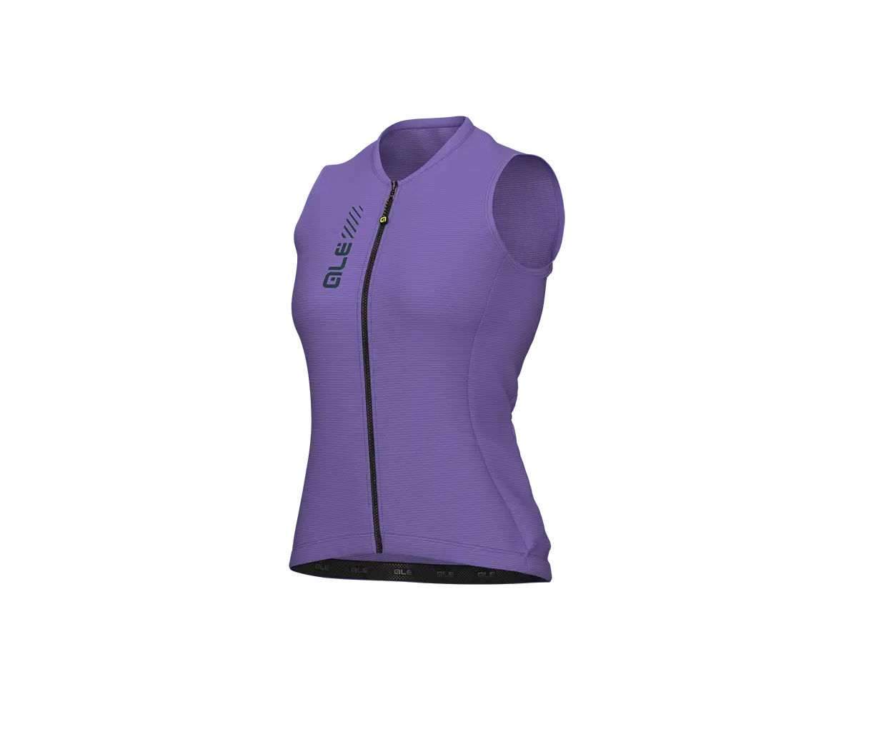 Ale Pragma Color Block Fietsshirt Zonder Mouwen Paars Dames