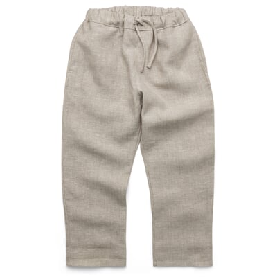 Kinder-Hose Leinen, Natur